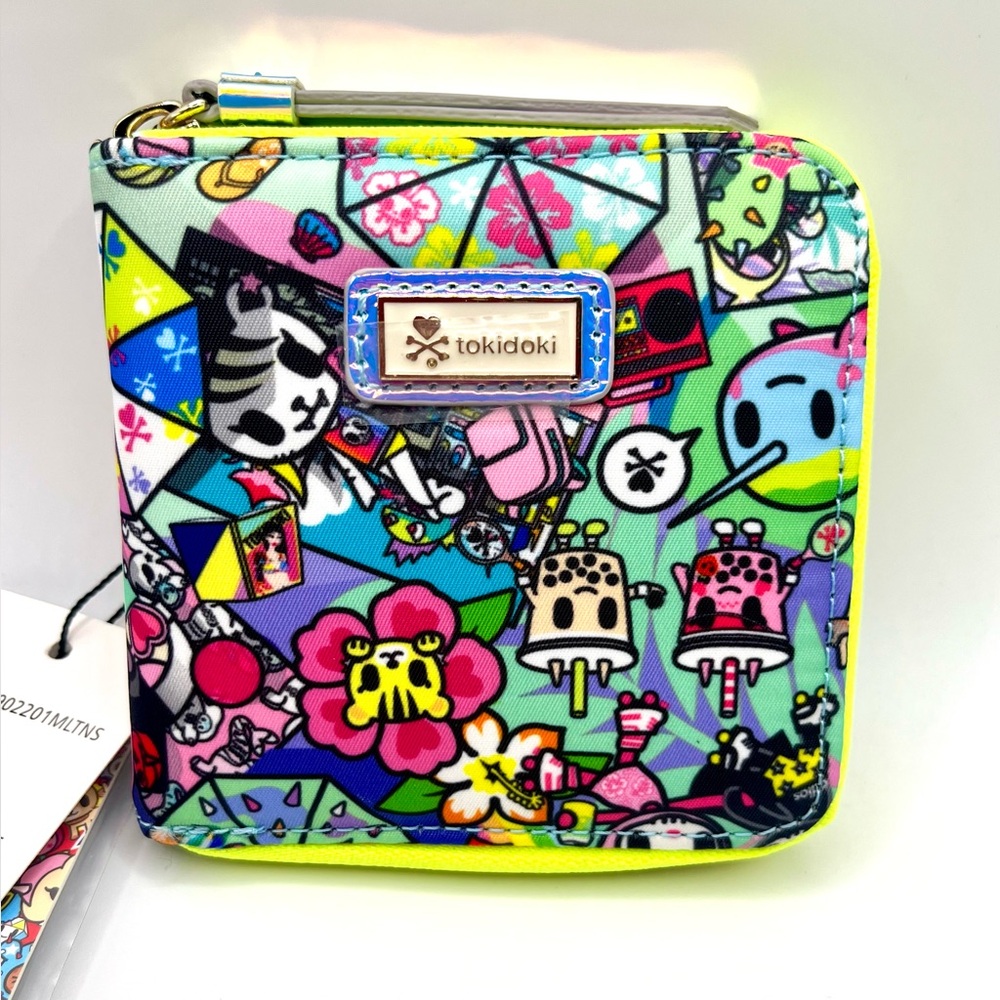 Tokidoki “Pool Party” Zip Around Wallet Manufacturer Error A